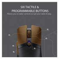 ASUS myš TUF GAMING M4 WL (P306), černá