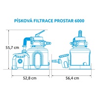 Marimex ProStar 6000 písková filtrace