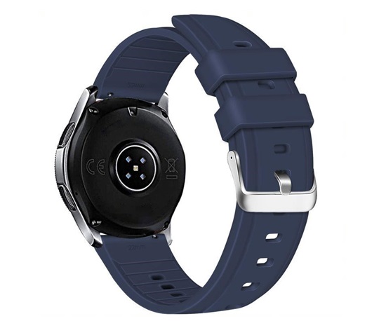 RhinoTech univerzální silikonový řemínek Quick Release 20mm tmavě modrý