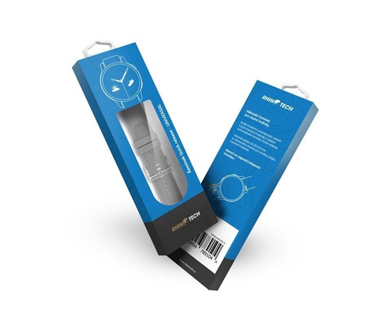 RhinoTech univerzální silikonový řemínek Quick Release 20mm šedý