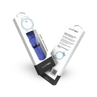 RhinoTech řemínek pro Garmin QuickFit silikonový outdoor 22mm tmavě modrý