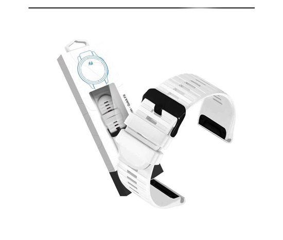 RhinoTech řemínek pro Garmin QuickFit silikonový outdoor 26mm bílý