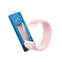 RhinoTech univerzální nylonový řemínek Quick Release 20mm světle růžový