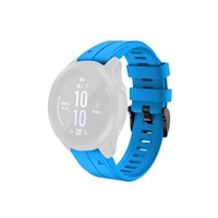 RhinoTech řemínek pro Garmin QuickFit sportovní silikonový 26mm modrý