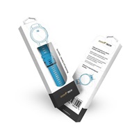 RhinoTech řemínek pro Garmin QuickFit sportovní silikonový 26mm modrý