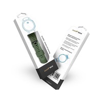 RhinoTech řemínek pro Garmin QuickFit sportovní silikonový 22mm tmavě zelený