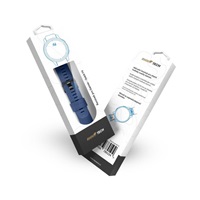 RhinoTech řemínek pro Garmin QuickFit sportovní silikonový 22mm tmavě modrý