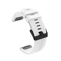 RhinoTech řemínek pro Garmin QuickFit sportovní silikonový 26mm bílý