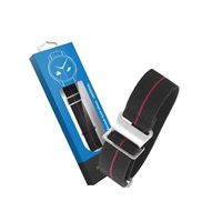 RhinoTech univerzální řemínek nylonový tah Quick Release 20mm černo-červený