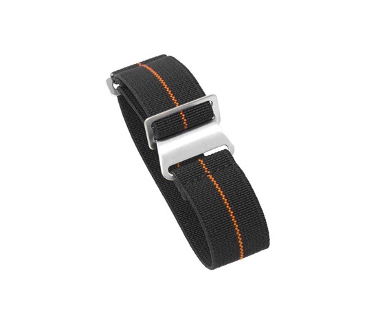RhinoTech univerzální řemínek nylonový tah Quick Release 22mm černo-oranžový