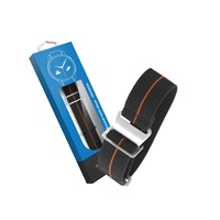 RhinoTech univerzální řemínek nylonový tah Quick Release 22mm černo-oranžový