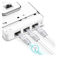 TP-Link EAP615-Wall OMADA WiFi6 AP (AX1800,2,4GHz/5GHz,4xGbELAN,1xPoE-in,1xPoE-out,13W)