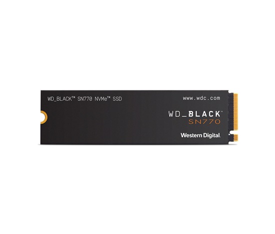 WD BLACK SSD NVMe 250GB PCIe SN 770, Gen4 8 Gb/s, (R:4000, W:2000MB/s)