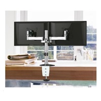 Polohovatelný stolní držák na 2 monitory Fiber Mounts M71C4