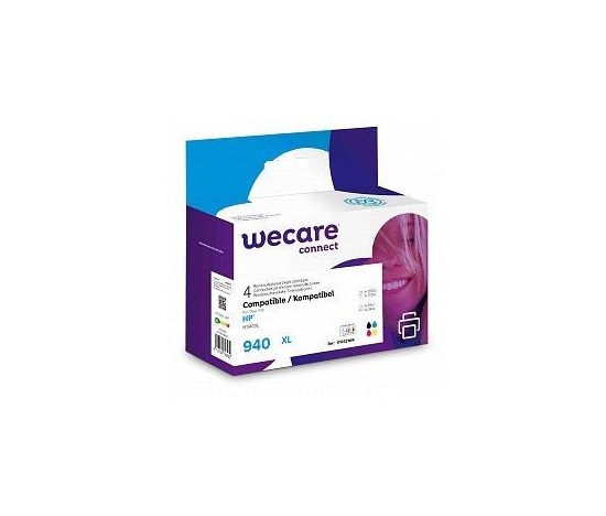 WECARE ARMOR cartridge pro HP Officejet Pro 8000, 8500 (C2N93AE) černá/black+1C+1M+1Y 1x69/3x24ml