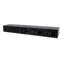 CyberPower Manual Bypass Switch PDU, 16A, (6)C13, (1)C19, (1) IEC-C20, (1) IEC-C19, (2) IEC-C20