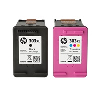 HP 303 Tri-color Original Ink Cartridge (165 pages), T6N01AE