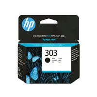 HP 303 Black Original Ink Cartridge (200 pages), T6N02AE