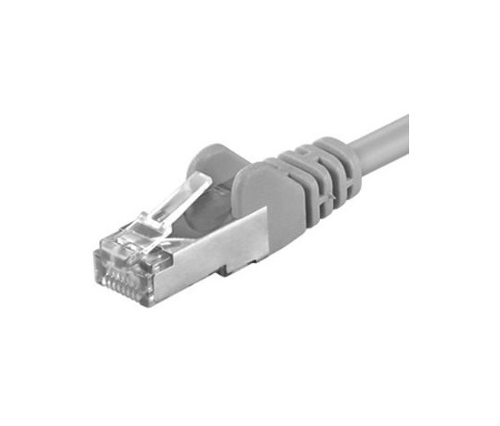 PREMIUMCORD Patch kabel CAT.6 F/UTP, RJ45-RJ45, AWG 26 3m šedá