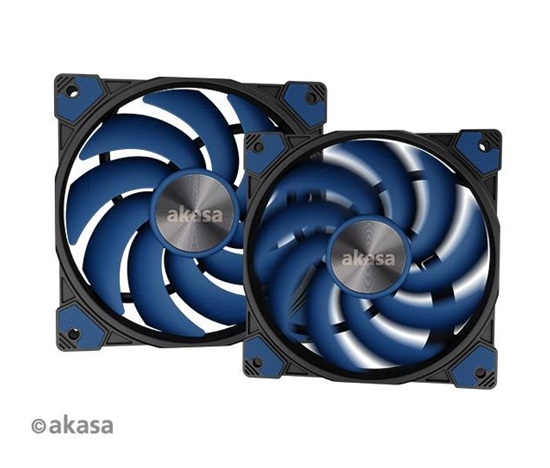 AKASA ventilátor ALUCIA SC12, 12cm fan