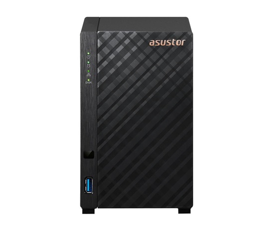 Asustor AS1102T 2-bay NAS Drivestor 2, 1GB DDR4, 1x2.5GE, 2xUSB3.2, Realtek RTD1296 4core 1.4GHz