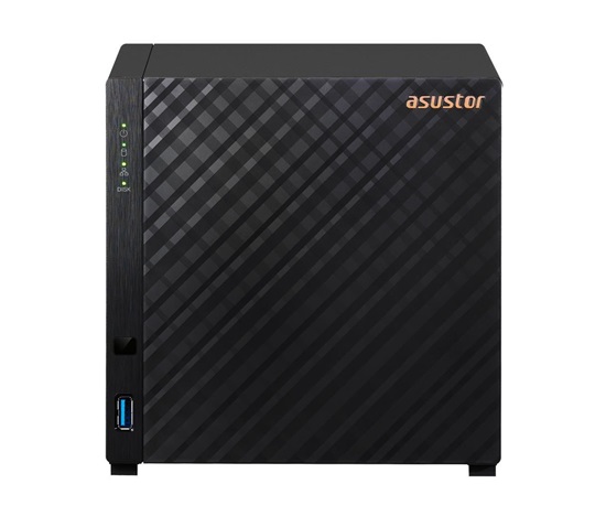 Asustor AS1104T 4-bay NAS Drivestor 4, 1GB DDR4, 1x2.5GE, 2xUSB3.2, Realtek RTD1296 4core 1.4GHz