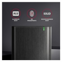AXAGON EE25-A6M, USB 3.2 Gen 1 - SATA 6G 2.5", metalowa obudowa RAW, bezśrubowa