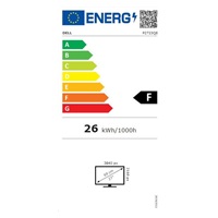 DELL LCD P2723QE - 27”/IPS/LED/4K/3840x2160/16:9/60Hz/8ms/1000:1/350 cd/m2/HDMI/DP/Pivot/VESA/3YNBD (210-BDFZ)