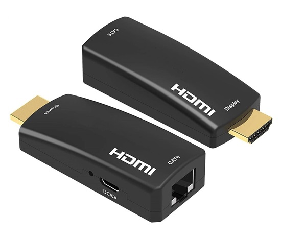 PREMIUMCORD HDMI FULL HD 1080p extender na 50m přes jeden kabel Cat5e/6