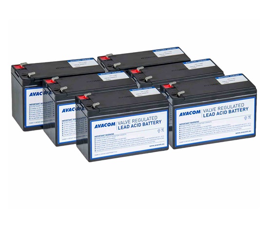 AVACOM AVA-RBP06-12090-KIT - baterie pro UPS CyberPower, Dell, EATON, Effekta, FSP Fortron, HP, Legrand