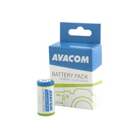 AVACOM baterie do aparatów fotograficznych do ładowania CR123A, CR23, DL123A Li-Fe 3V 500mAh 1.5Wh