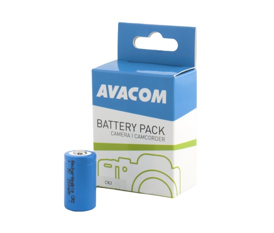 AVACOM baterie do aparatów fotograficznych do ładowania CR2, CR-2 Li-Fe 3V 250mAh 0.8Wh