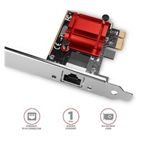 AXAGON PCEE-GIX, karta sieciowa PCIe - 1x Gigabit Ethernet port (RJ-45), Intel i210AT, PXE, LP