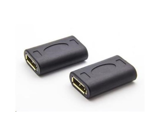 PremiumCord DisplayPort 1.2 spojka female/female, pozlacené konektory