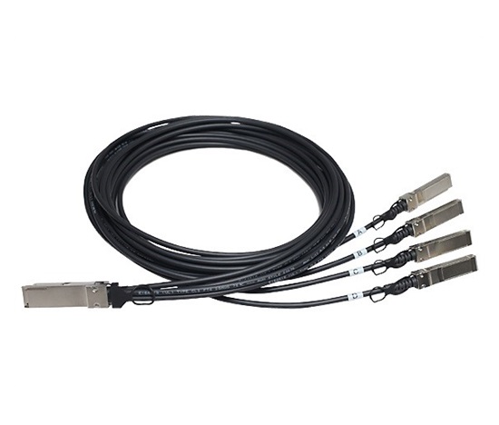 HPE X240 QSFP+ 4x10G SFP+ 1m DAC Cable JG329A RENEW
