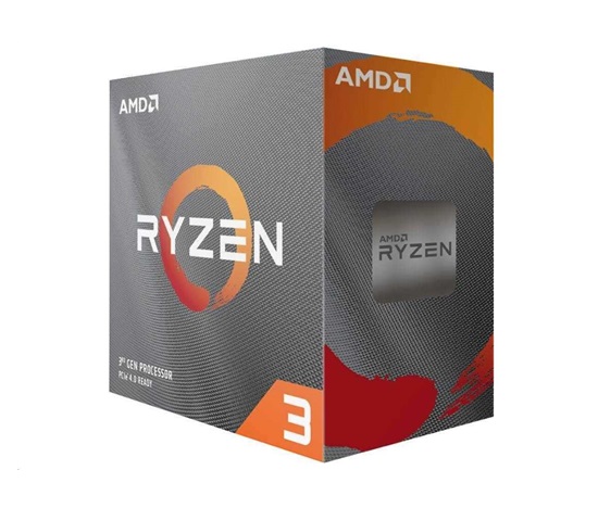 CPU AMD RYZEN 3 4100, 4-core, 3.8GHz, 6MB cache, 65W, socket AM4, BOX