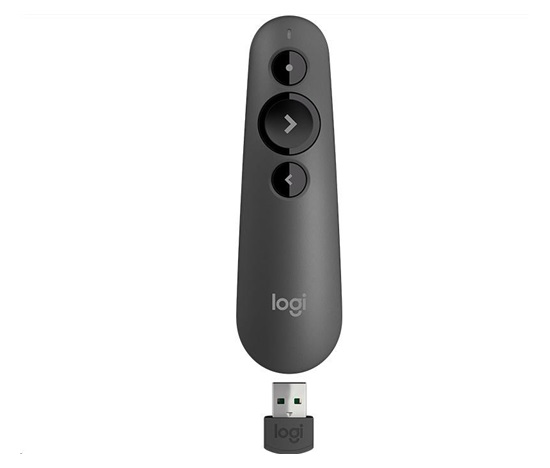 Logitech Wireless Presenter R500s Graphite, bezdrátový prezentér