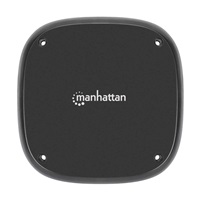 MANHATTAN bezdrátová nabíječka Under-Desk Fast Wireless Charger – 10 W, černá