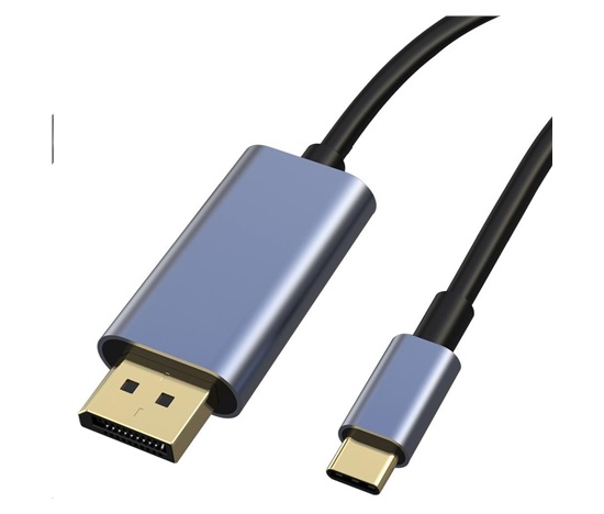 PremiumCord kabel USB-C na DisplayPort DP1.4 8K@60Hz a 4k@120Hz 2m