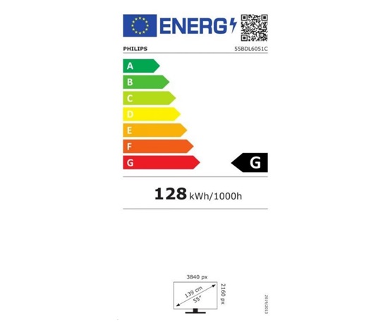 Philips LED display 55" 55BDL6051C/00