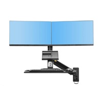 Držák na 2 monitory a klávesnici Fiber Mounts MC27-2AB