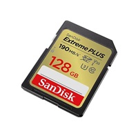 SanDisk SDXC karta 128GB Extreme PLUS (190 MB/s Class 10, UHS-I U3 V30)