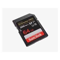 SanDisk SDXC karta 64GB Extreme PRO (200 MB/s Class 10, UHS-I U3 V30)