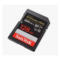 SanDisk SDXC karta 128GB Extreme PRO (200 MB/s Class 10, UHS-I U3 V30)