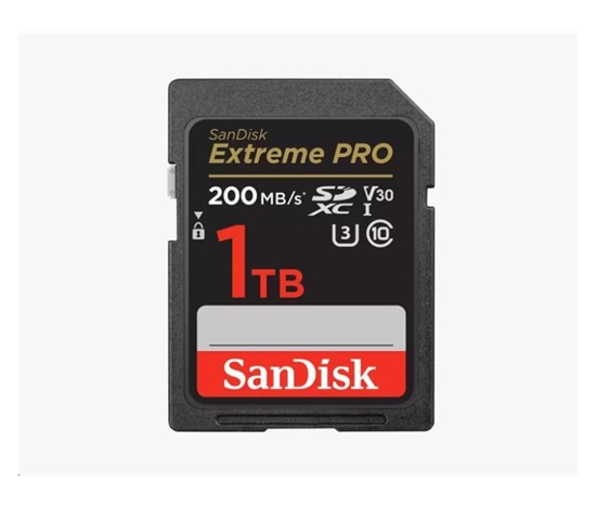 SanDisk SDXC karta 1TB Extreme PRO (200 MB/s Class 10, UHS-I U3 V30)