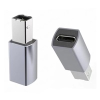 PremiumCord USB redukce USB C - USB2.0 B (F/M)