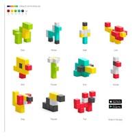 PIXIO-50 magnetická stavebnice