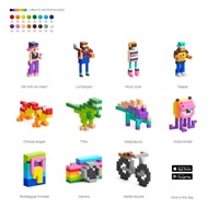 PIXIO-800 magnetická stavebnice