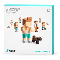 PIXIO Happy Family magnetická stavebnice