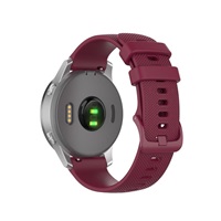 RhinoTech univerzální silikonový řemínek Quick Release 18mm, fialová